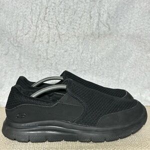 Skechers Mens Work Relax Fit: Flex Advantage Slip Resistant Sneaker Shoes SZ 8.5